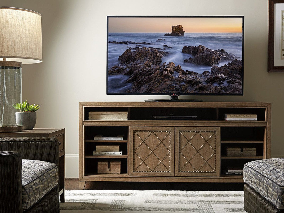 Tommy Bahama Home Cypress Point Fairbanks Media Console Clearance