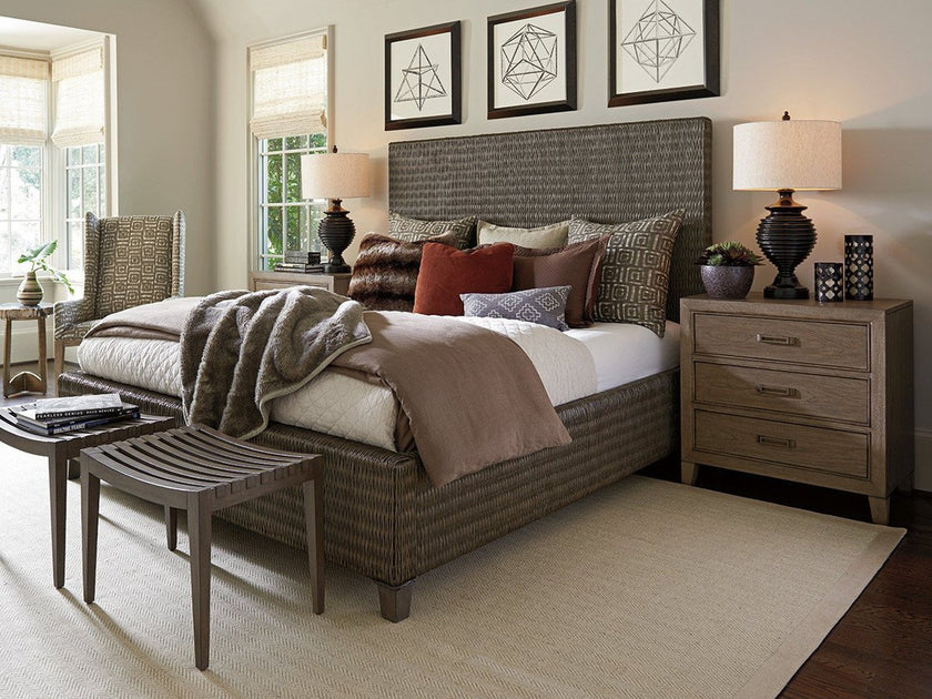 Tommy Bahama Home Cypress Point Pelham Bed Bench Clearance