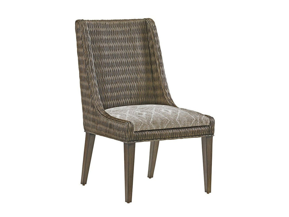 Tommy Bahama Home Cypress Point Brandon Woven Side Chair As Shown