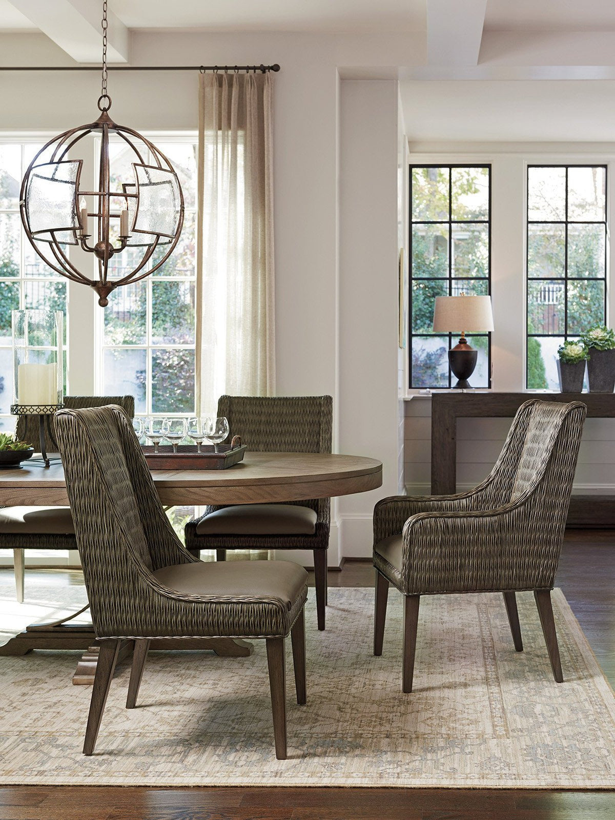 Tommy Bahama Home Cypress Point Brandon Woven Arm Chair As Shown Clearance