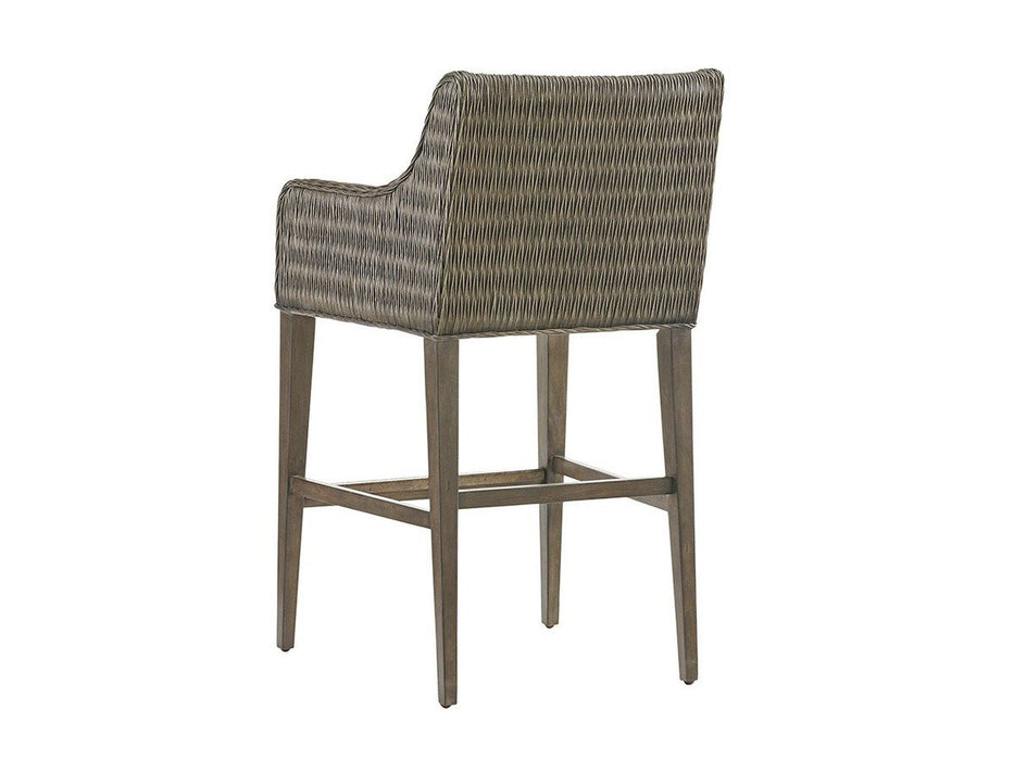 Tommy Bahama Home Cypress Point Turner Woven Bar Stool As Shown