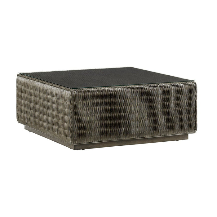 Tommy Bahama Home Cypress Point Seawatch Woven Cocktail Table
