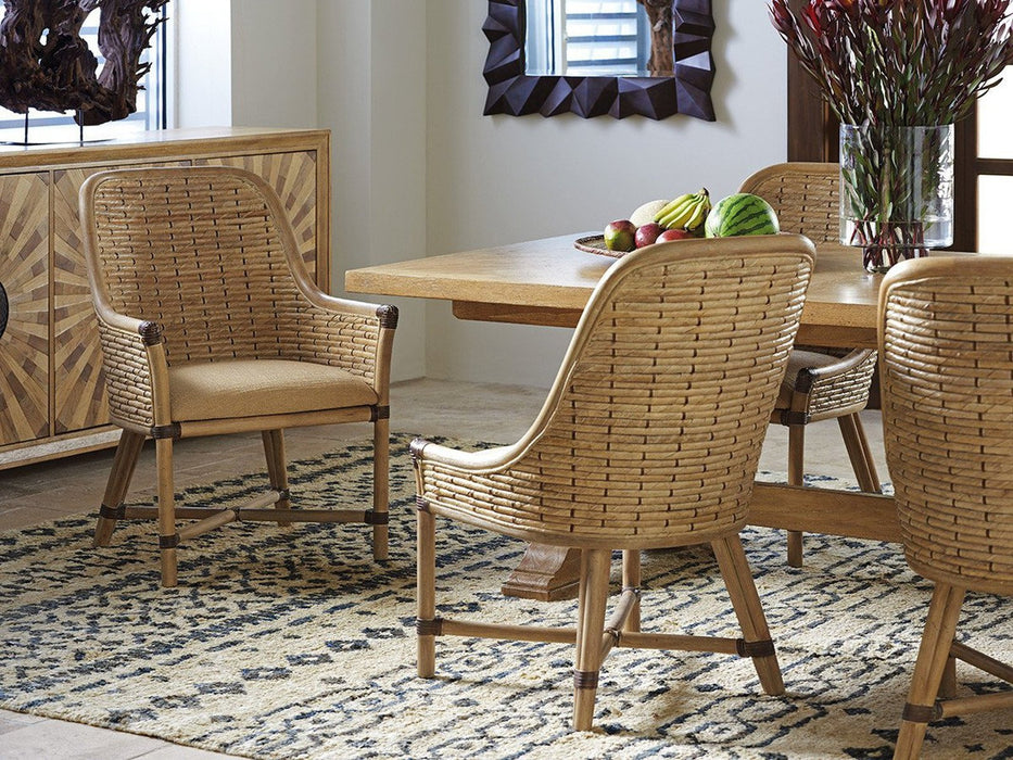 Tommy Bahama Home Los Altos Keeling Woven Side Chair As Shown