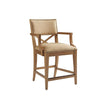 Tommy Bahama Home Los Altos Sutherland Upholstered Counter Stool Customizable