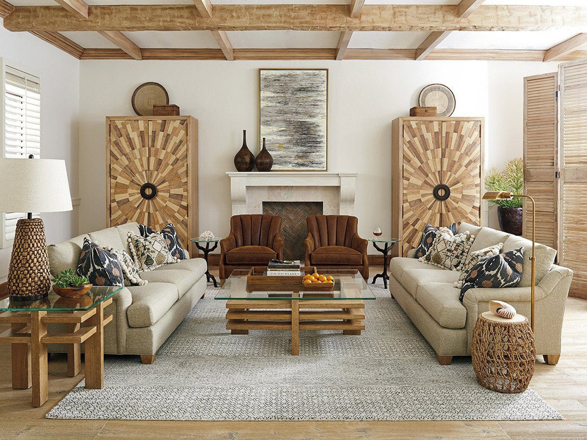 Tommy Bahama Home Los Altos Madrid Woven Accent Table
