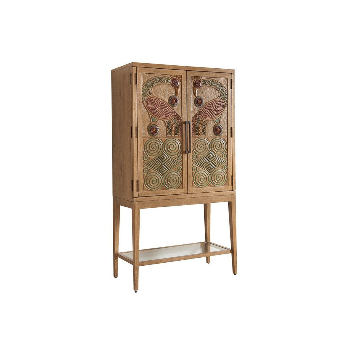 Tommy Bahama Home Los Altos Cameroon Bar Cabinet