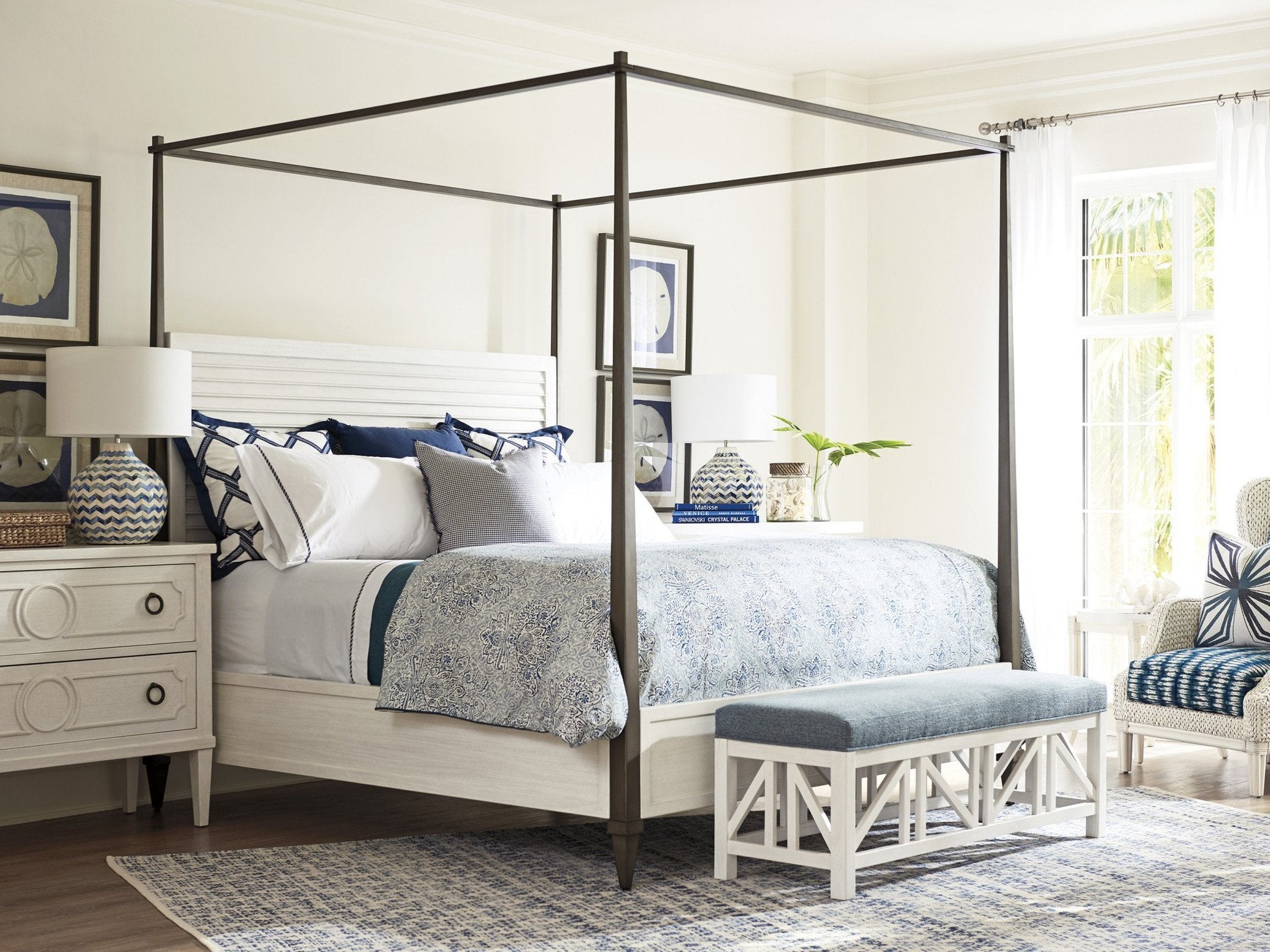 Tommy Bahama Home Ocean Breeze Birkdale Bench