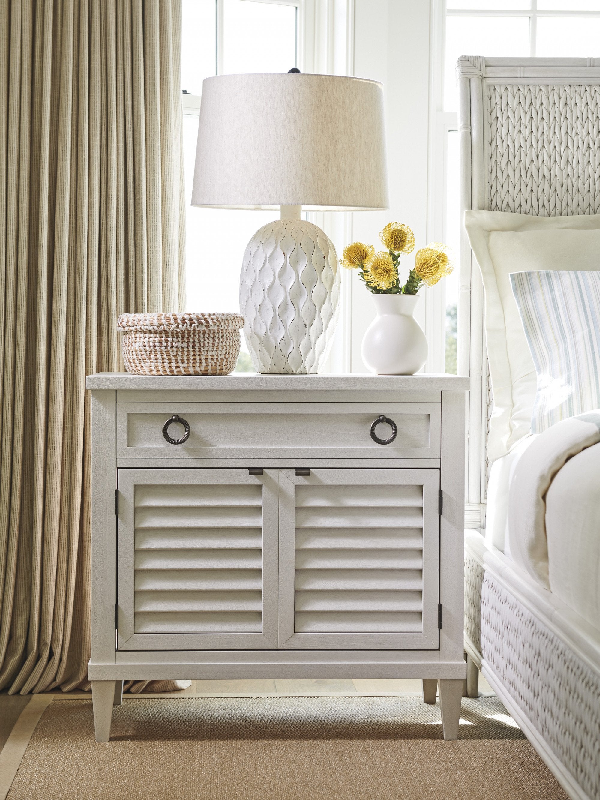 Tommy Bahama Home Ocean Breeze Door Nightstand