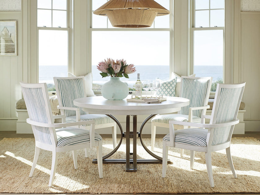 Tommy Bahama Home Ocean Breeze Sea Winds Upholstered Arm Chair Customizable