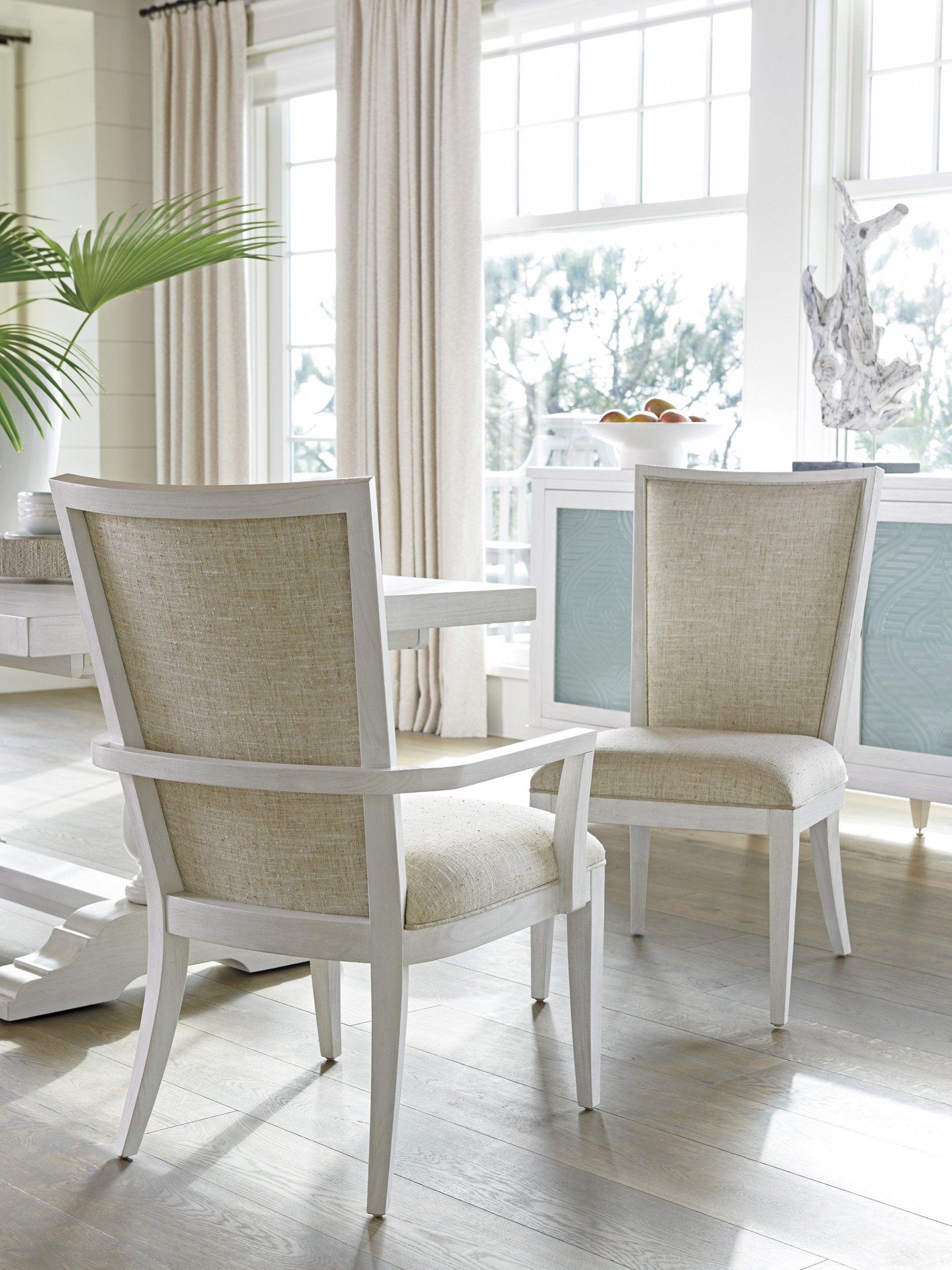 Tommy Bahama Home Ocean Breeze Sea Winds Upholstered Arm Chair Customizable