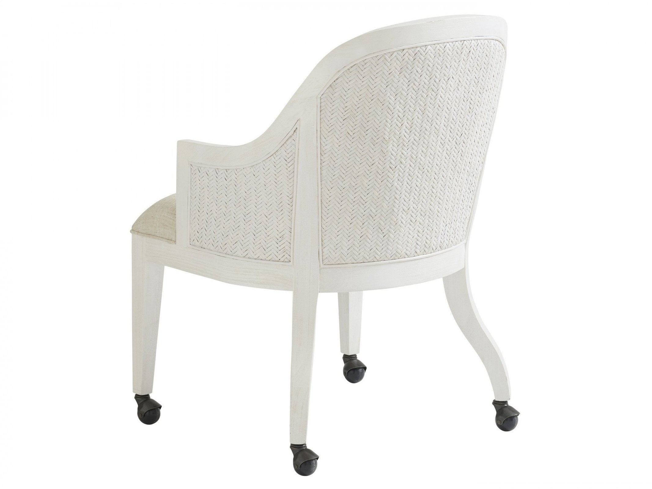 Tommy Bahama Home Ocean Breeze Bayview Arm Chair With Casters Customizable