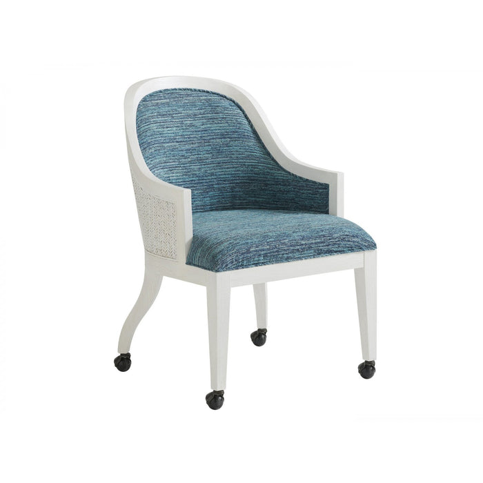 Tommy Bahama Home Ocean Breeze Bayview Arm Chair With Casters Customizable