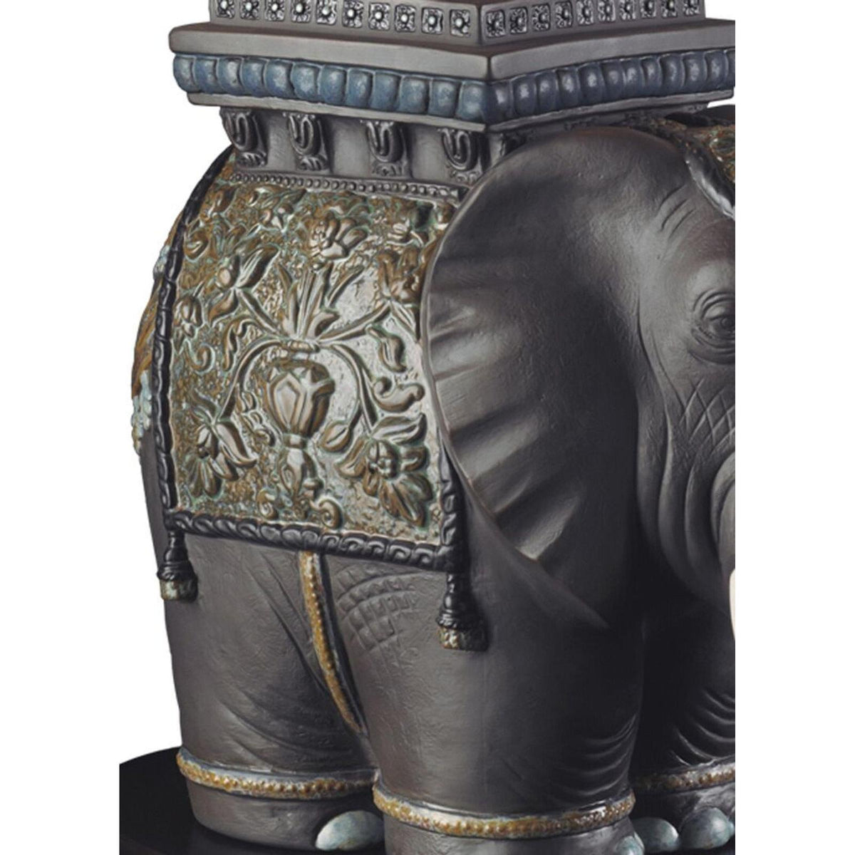 Lladro Siamese Elephant Table Lamp (US)