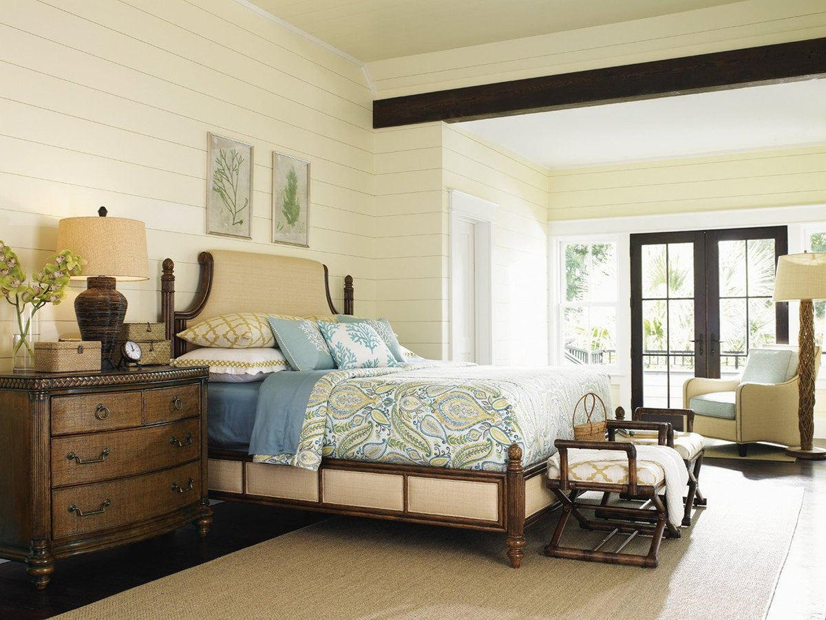 Tommy Bahama Home Bali Hai Silver Sands Bachelors Chest