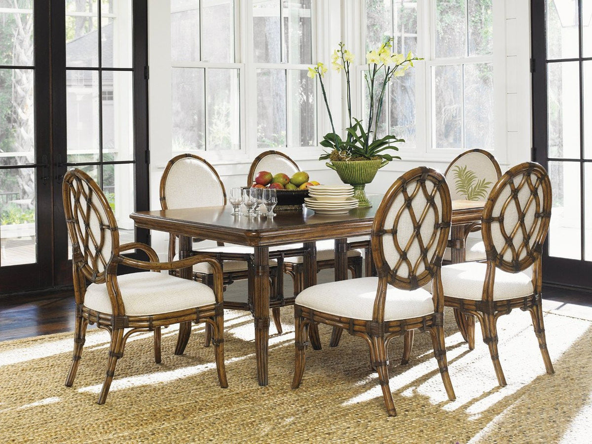 Tommy Bahama Home Bali Hai Gulfstream Oval Back Side Chair As Shown
