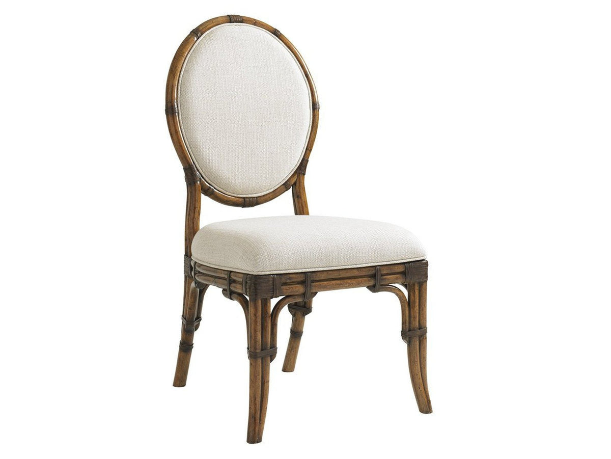 Tommy Bahama Home Bali Hai Gulfstream Oval Back Side Chair As Shown