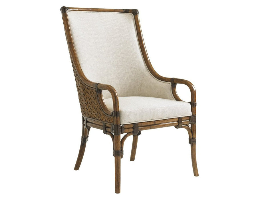 Tommy Bahama Home Bali Hai Marabella Upholstered Arm Chair As Shown