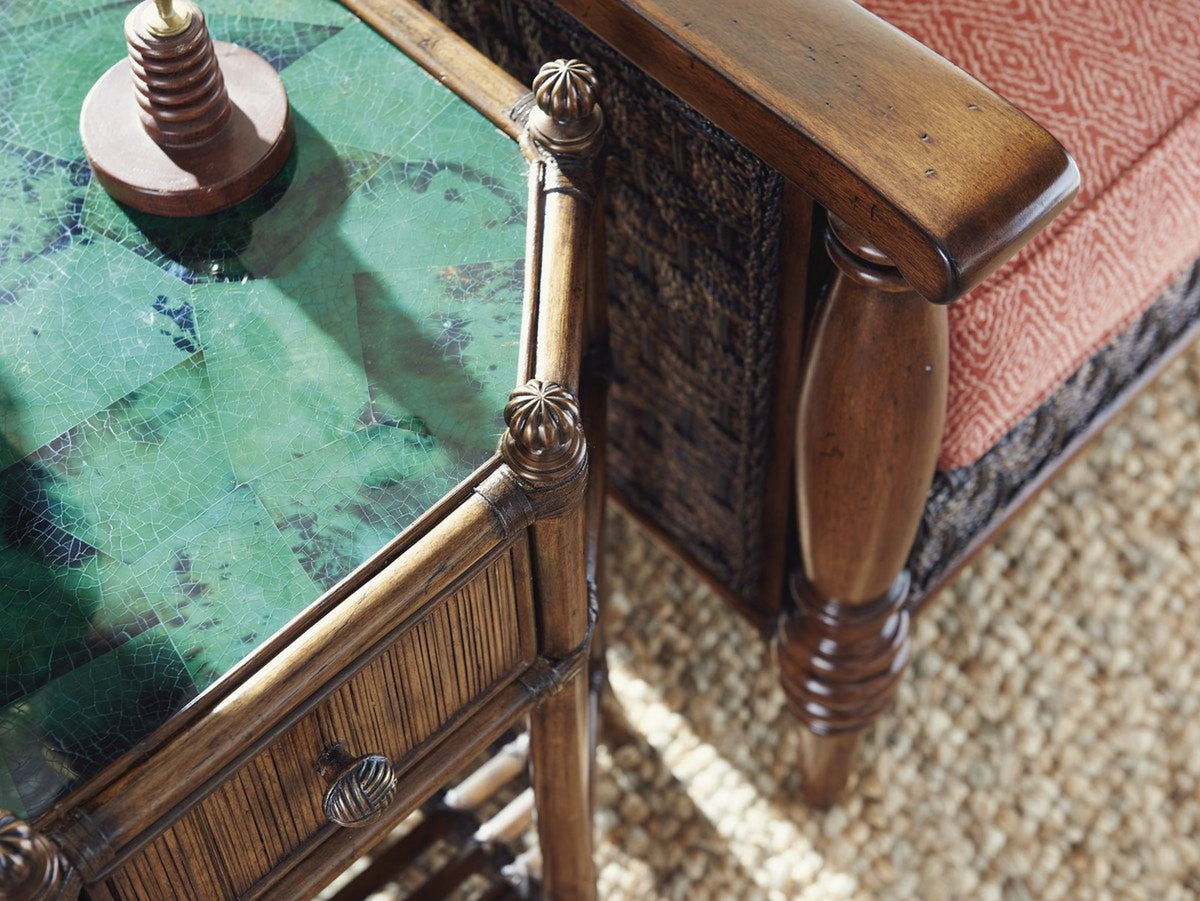 Tommy Bahama Home Bali Hai Flamingo Octagonal End Table