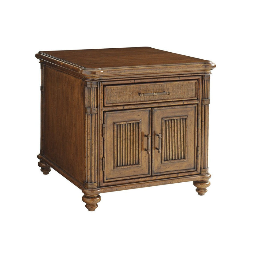 Tommy Bahama Home Bali Hai Mariner Storage End Table