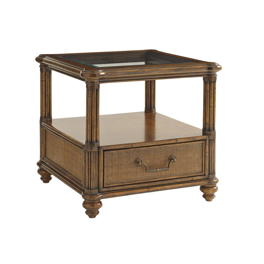 Tommy Bahama Home Bali Hai Bimini Square End Table