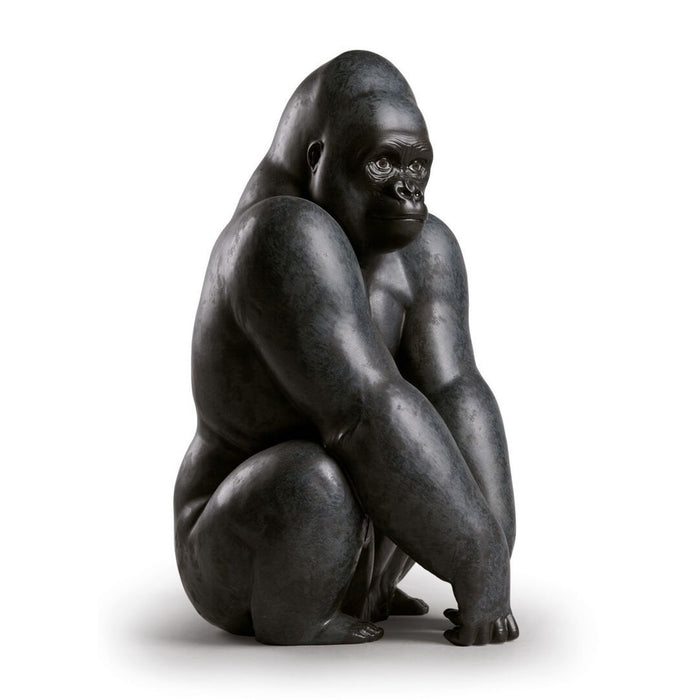 Lladro Gorilla Figurine