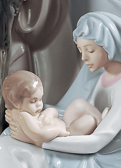 Lladro Birth of Jesus Figurine