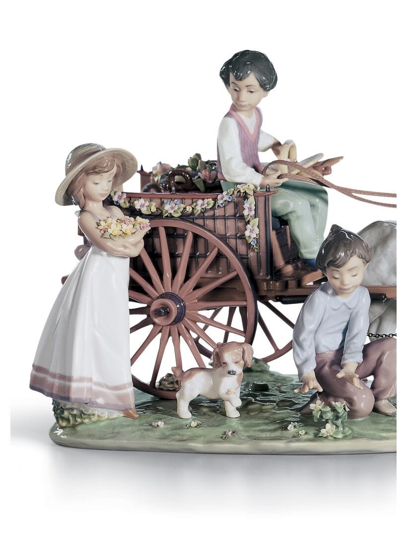 Lladro Enchanted Outing
