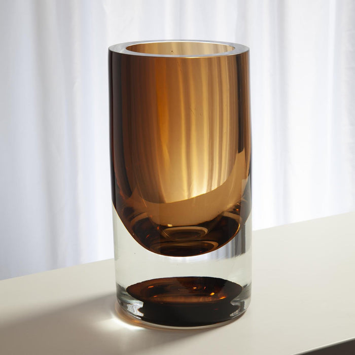 Global Views Thick Cylinder Vase
