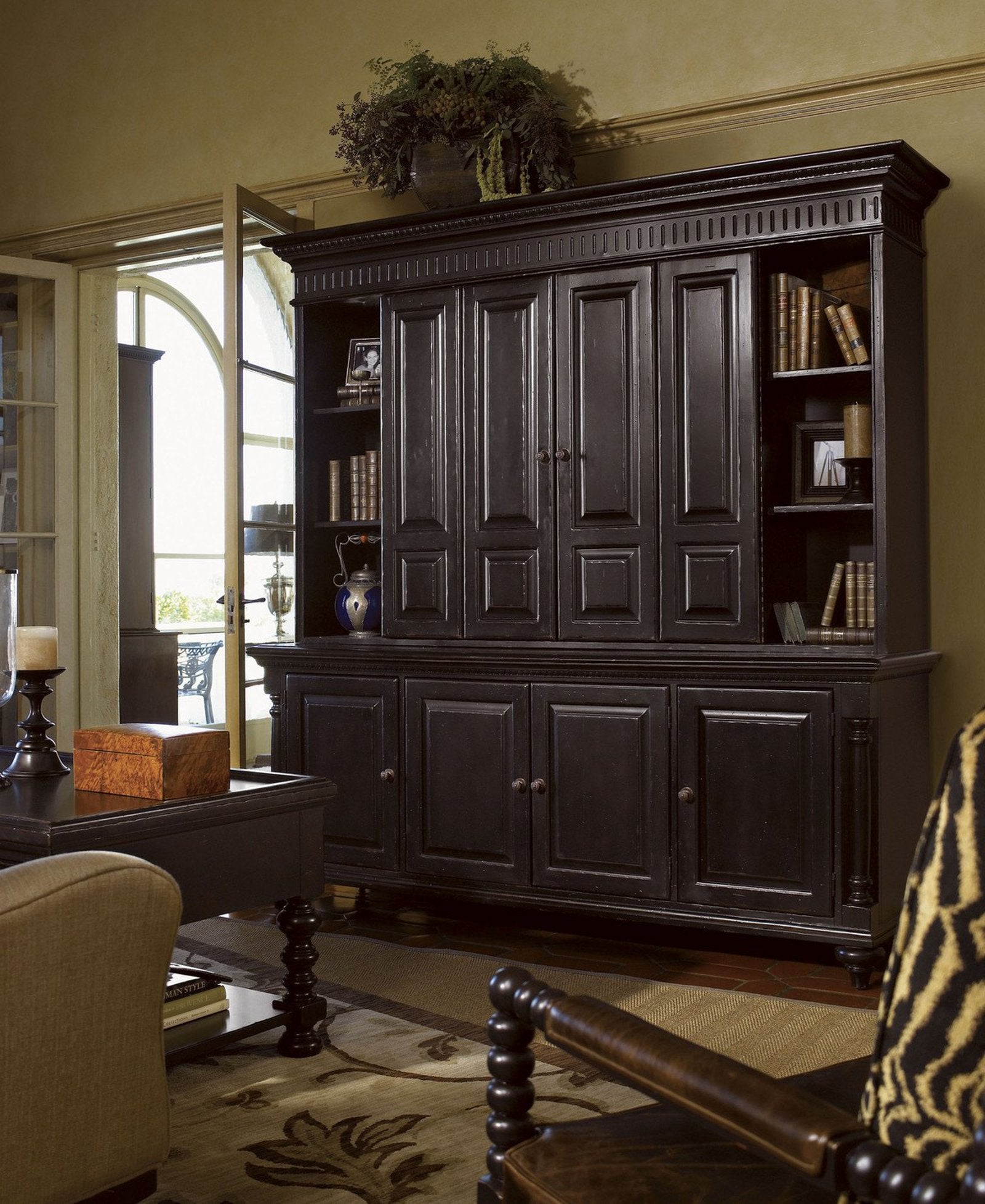 Tommy Bahama Home Kingstown Wellington Media Console With Deck