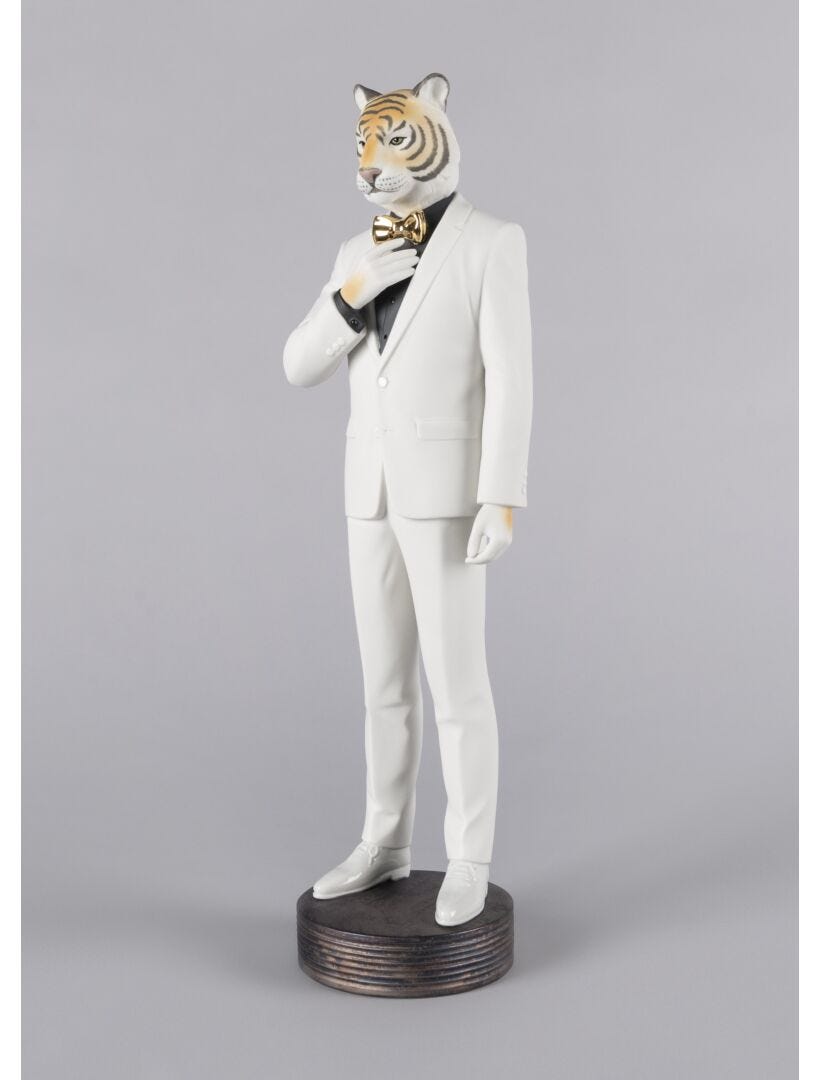 Lladro Tiger Man
