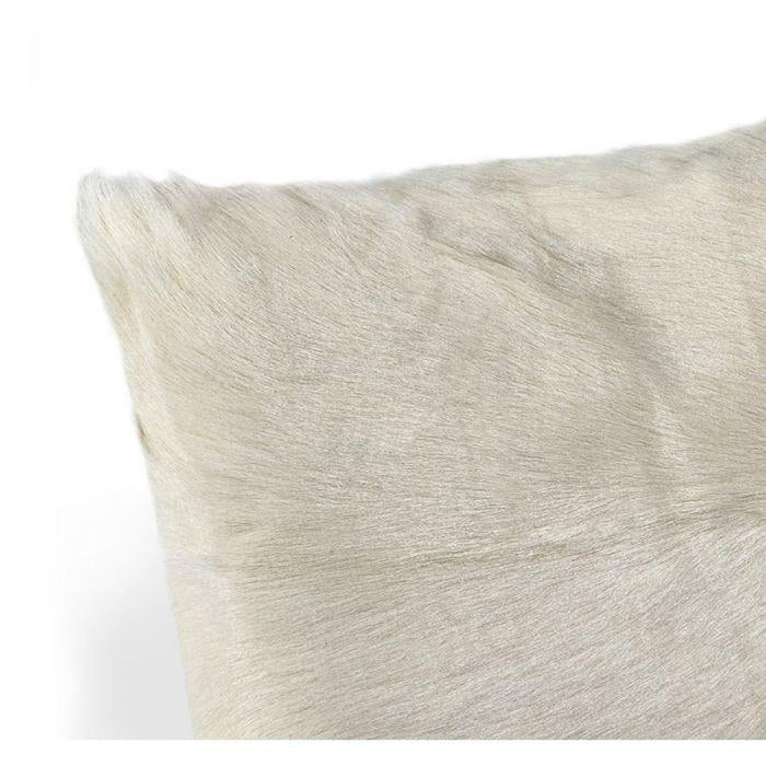 Interlude Goat Skin Bolster Pillow