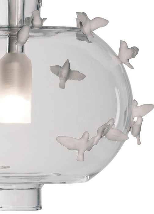 Lladro Freeze Frame Birds Ceiling Lamp (US)