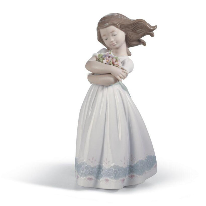 Lladro Tender Inocence Girl Figurine