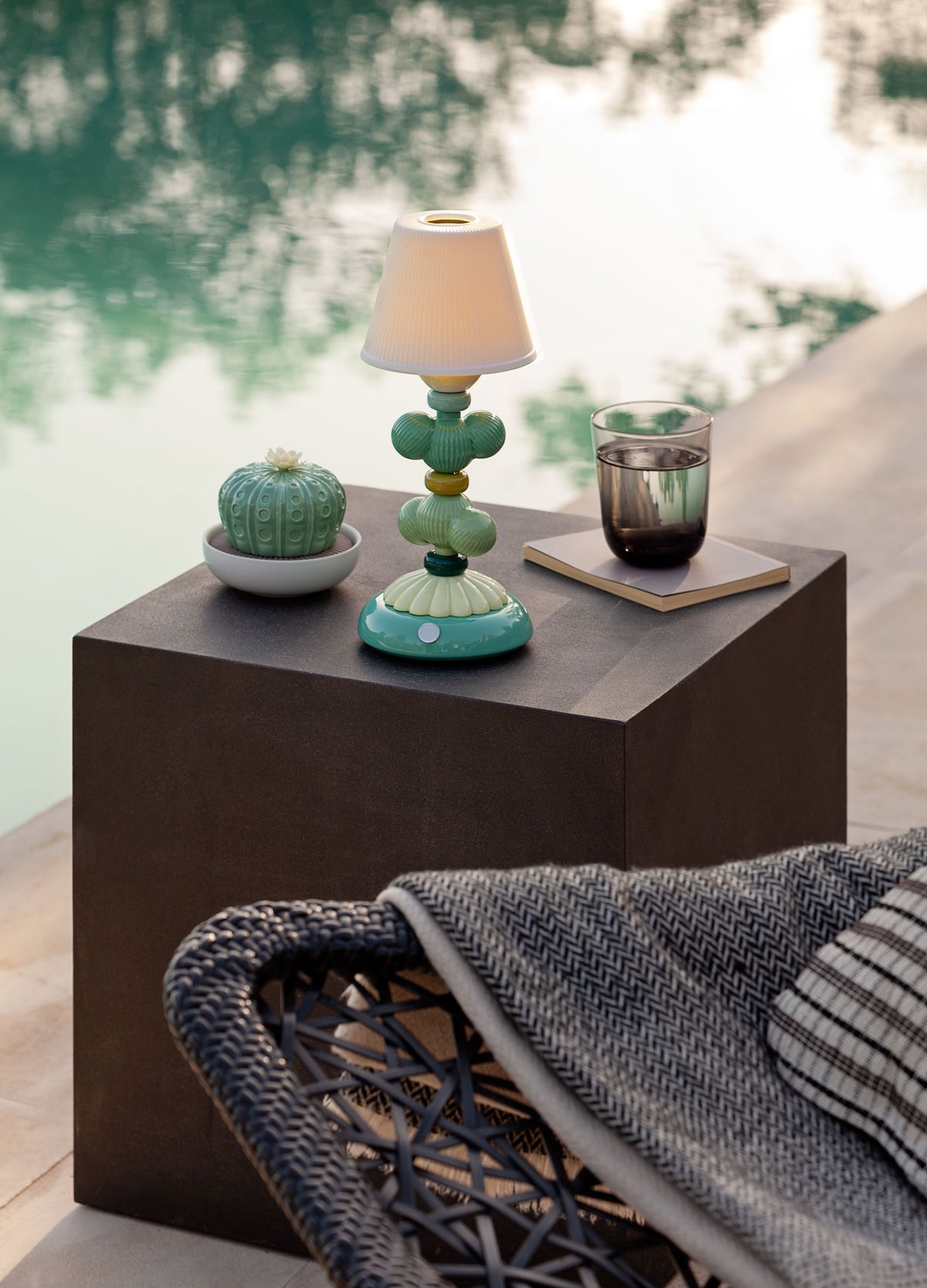 Lladro Astrophytum Cactus Diffuser