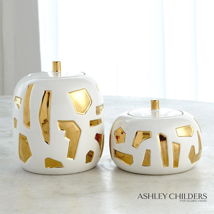 Global Views Abstract Jar by Ashley Childers