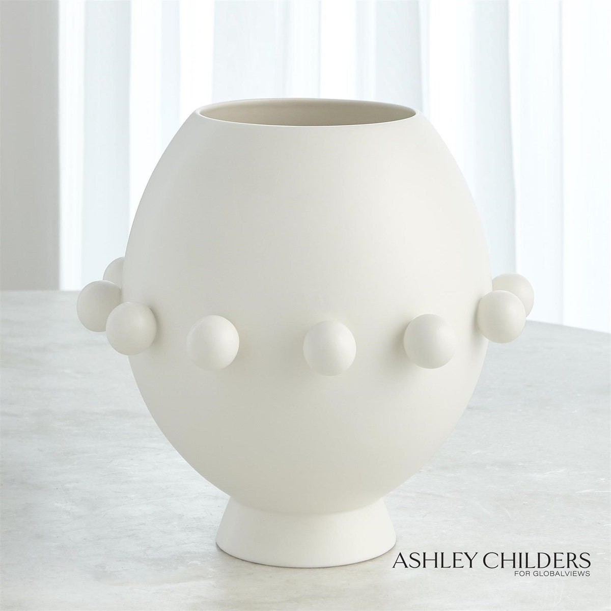 Global Views Spheres Collection Vase by Ashley Childers