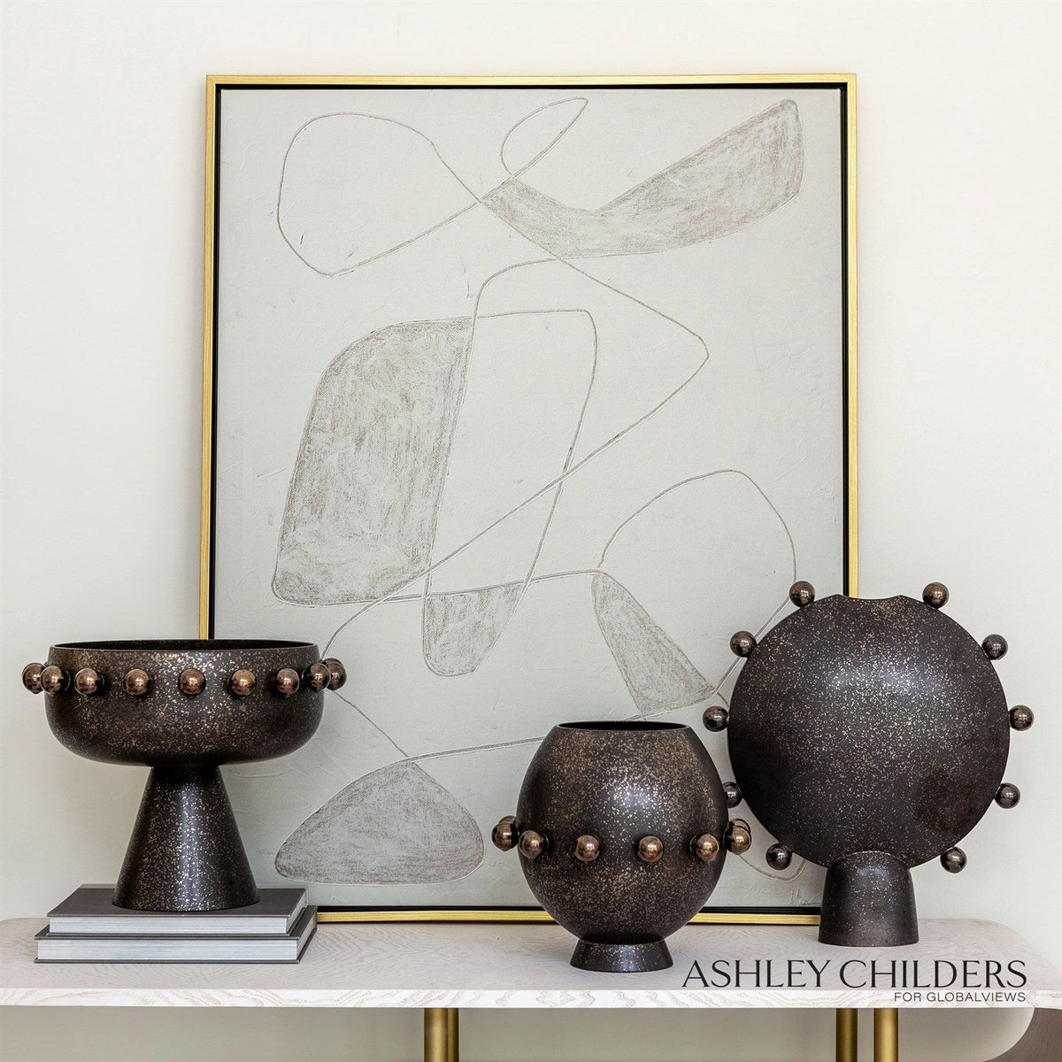 Global Views Spheres Collection Vessel by Ashley Childers