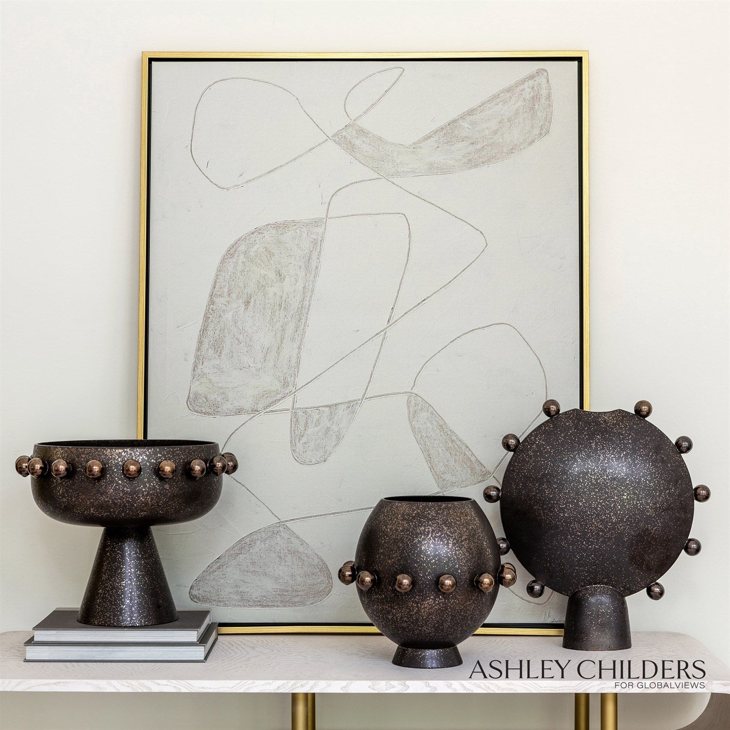 Global Views Spheres Collection Vessel by Ashley Childers