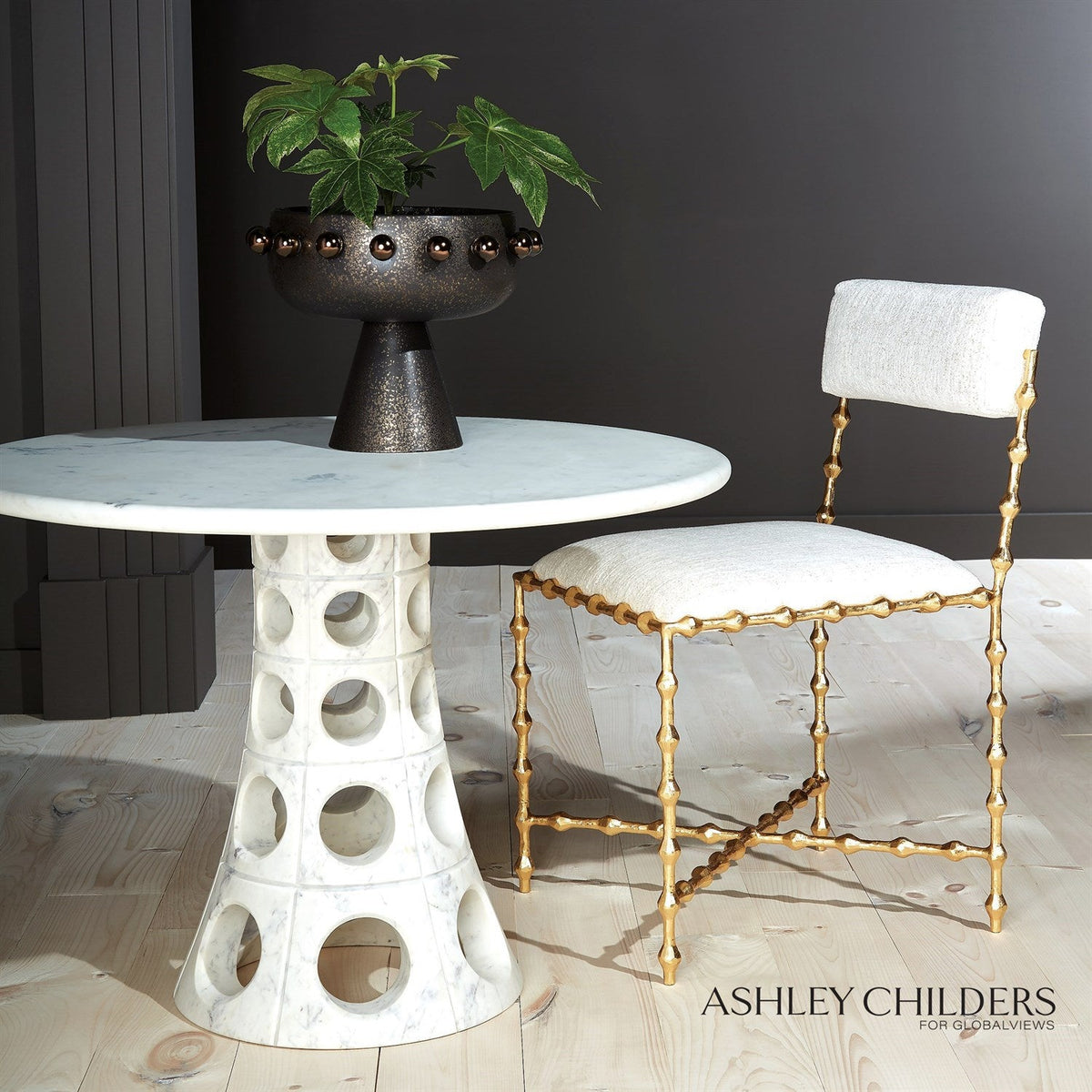 Global Views Elder Dining Chair by Ashley Childers