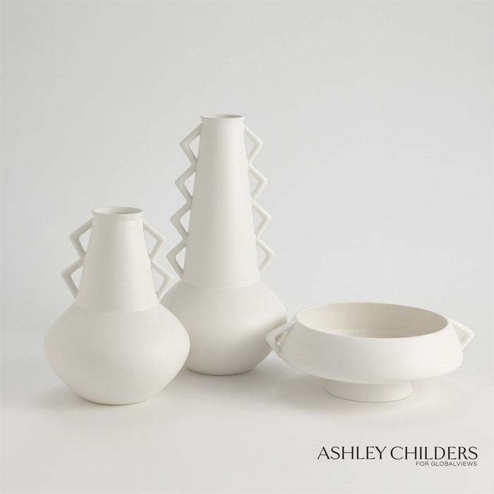 Global Views Crete Fat Bottom Vase by Ashley Childers