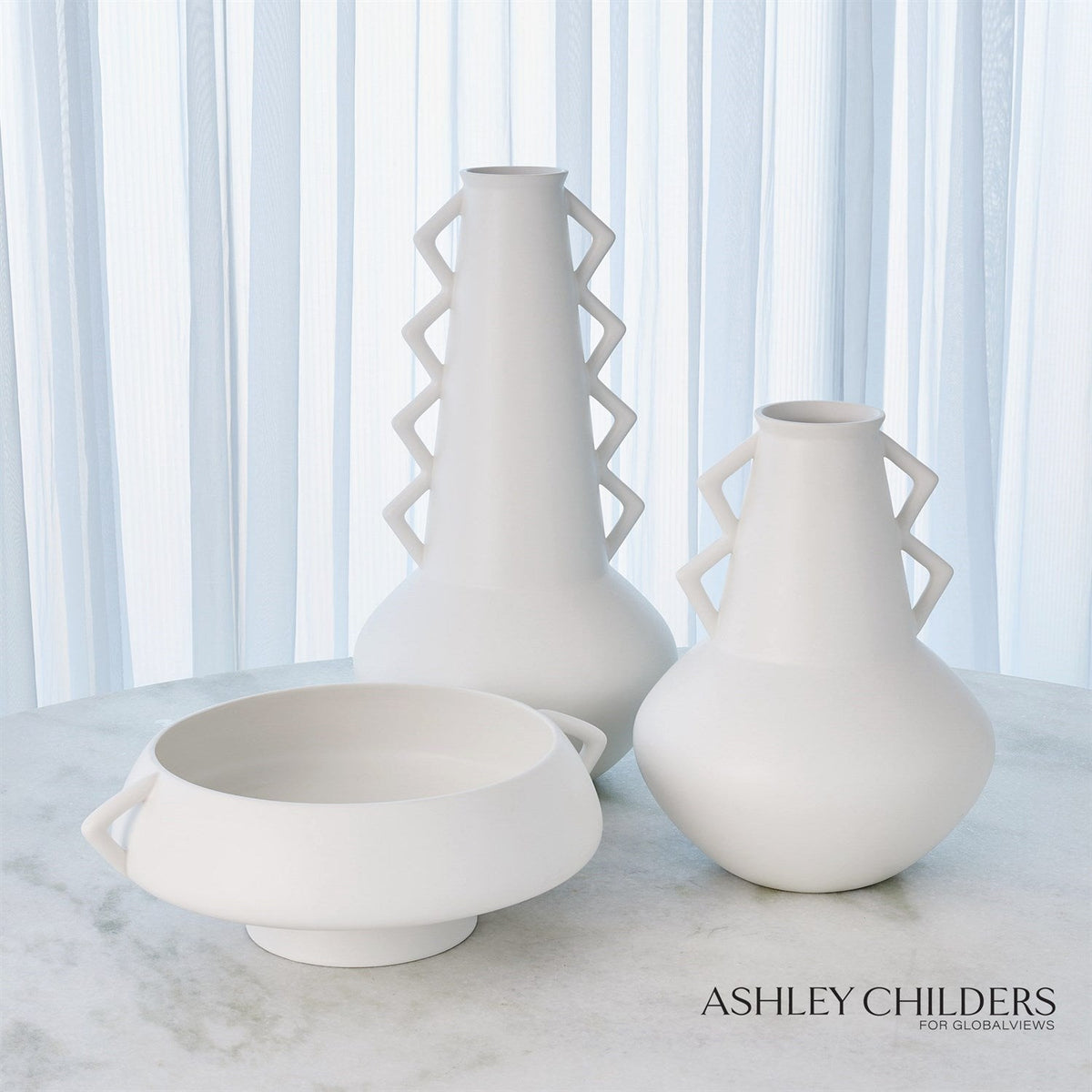 Global Views Slim Crete Vase