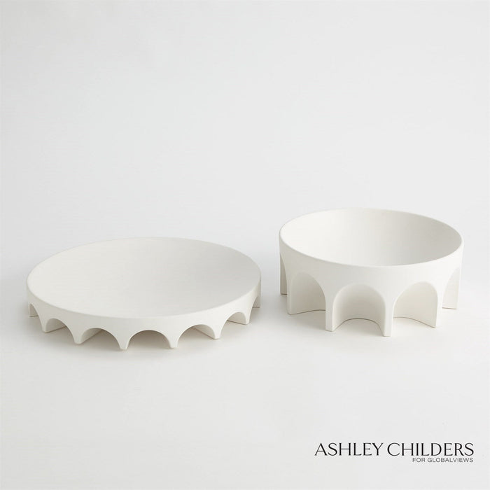 Global Views Arches Tabletop Pedestal by Ashley Childers