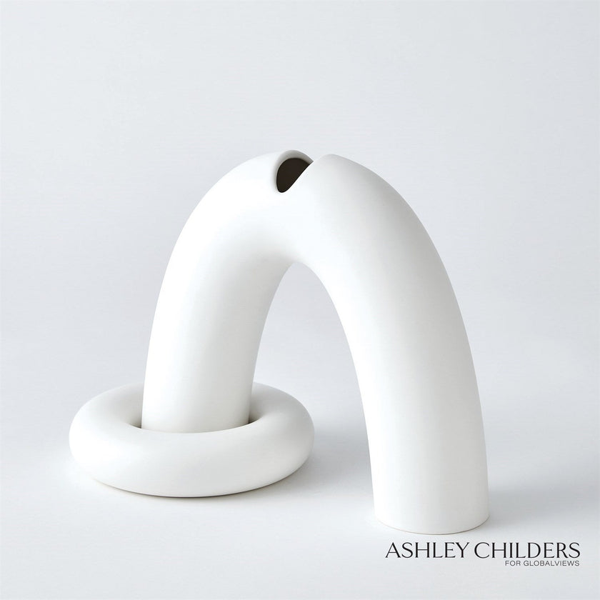 Global Views Arch and Ring Vase by Ashley Childers