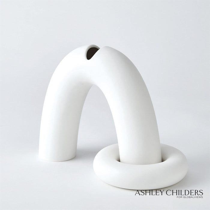 Global Views Arch and Ring Vase by Ashley Childers