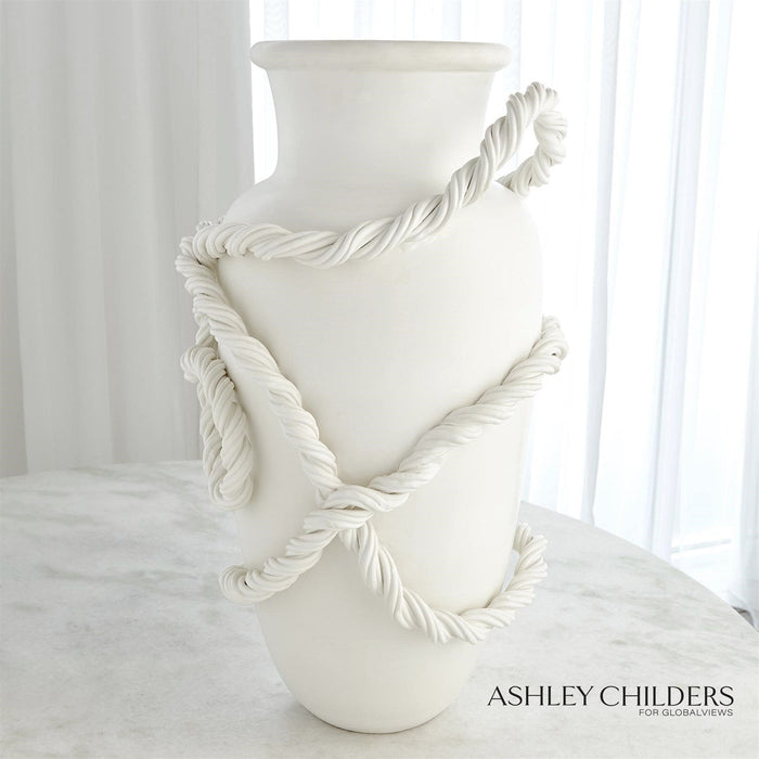 Global Views Twisted Amphora Vase by Ashley Childers