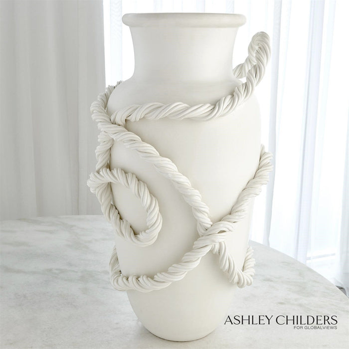 Global Views Twisted Amphora Vase by Ashley Childers