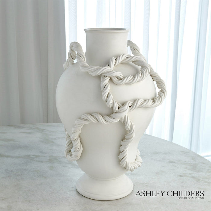 Global Views Twisted Vine Vase by Ashley Childers