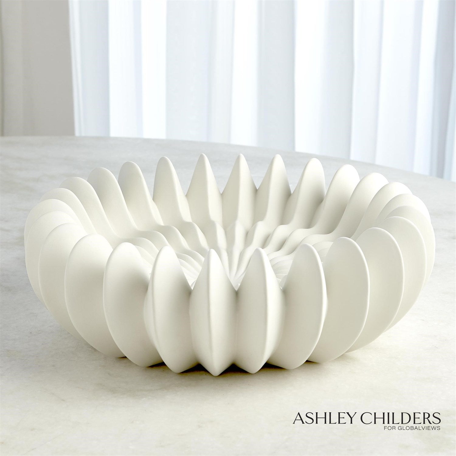 Global Views Spicchi Line Bowl by Ashley Childers