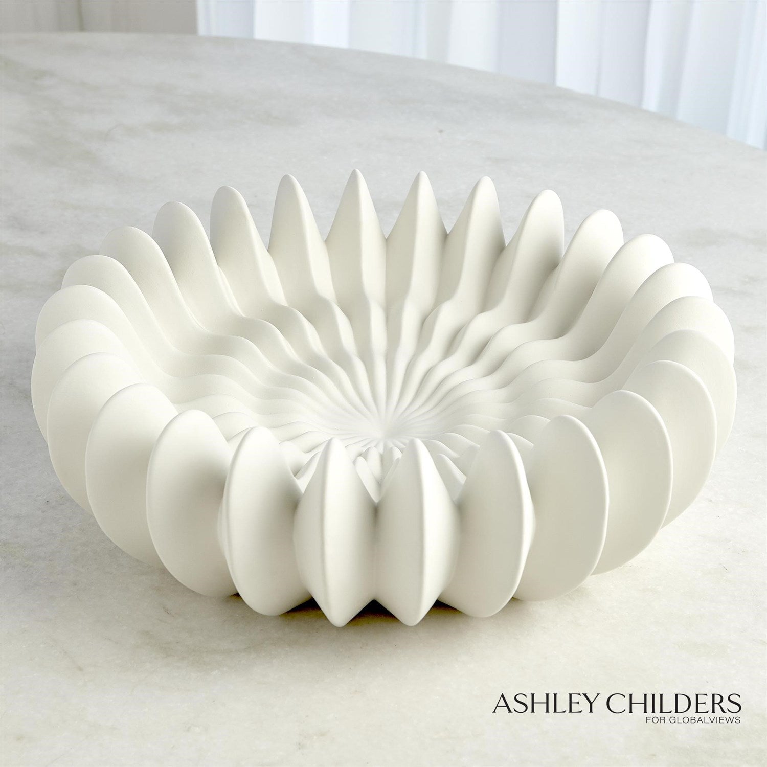 Global Views Spicchi Line Bowl by Ashley Childers