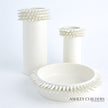 Global Views White Spike Low Bowl